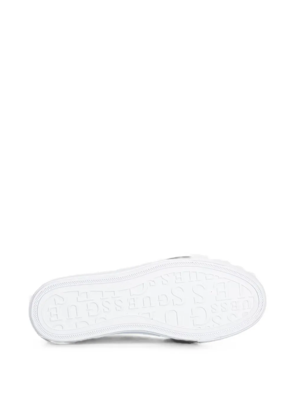 GUESS USA Jelexa monogram-print lace-up sneakers Beige