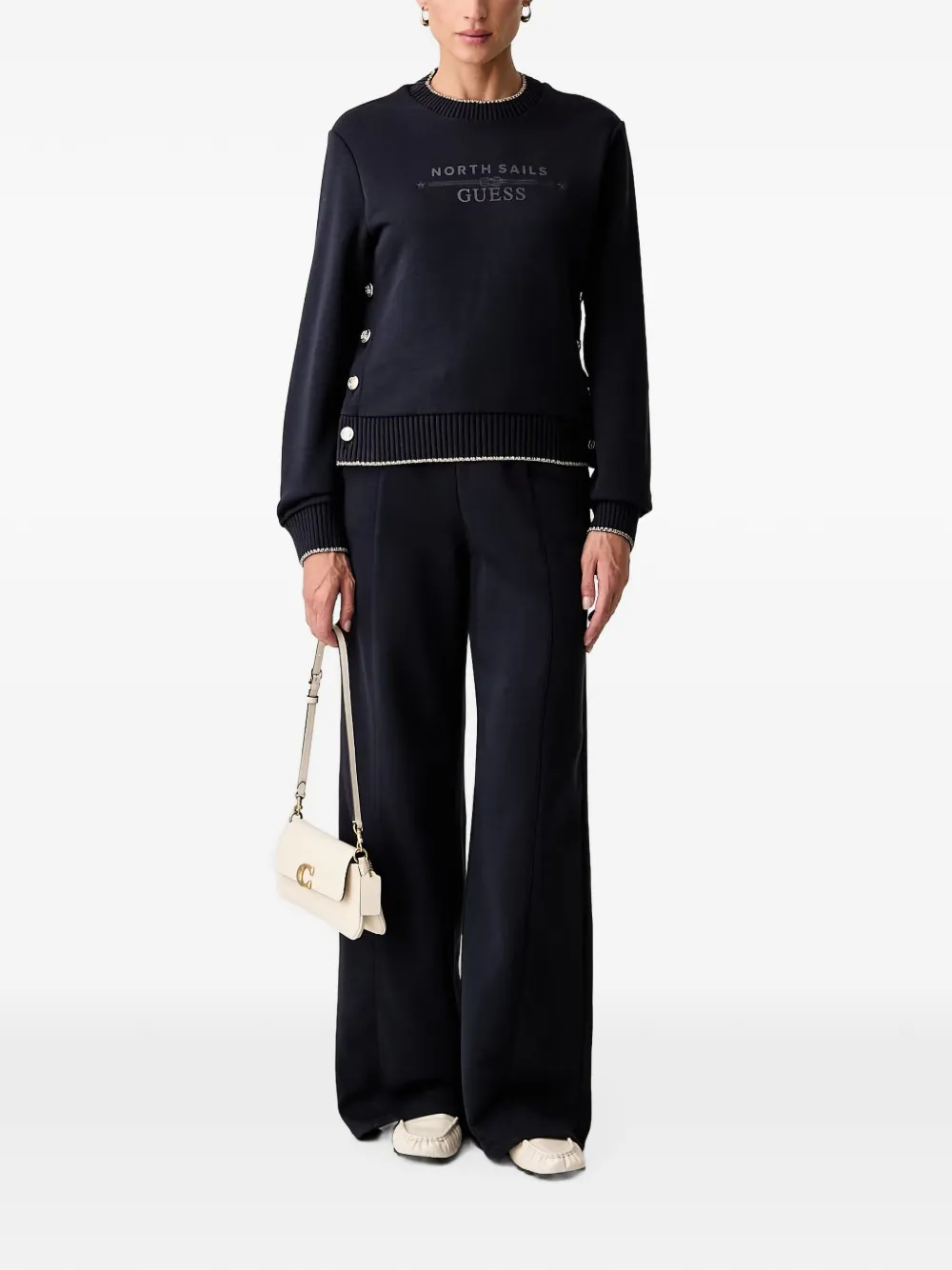 GUESS USA x North Sails trui Blauw
