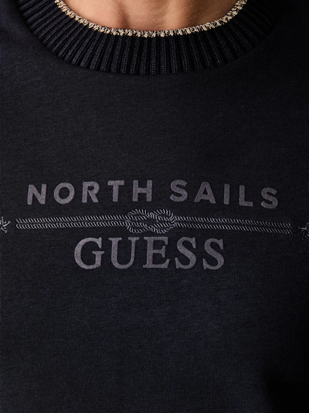 GUESS USA x North Sails trui Blauw