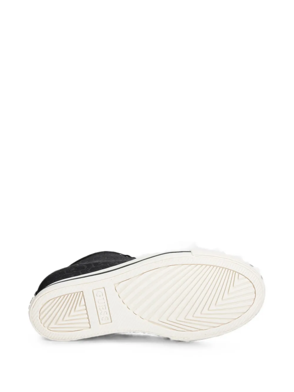 GUESS USA Sundae logo-print sneakers Zwart
