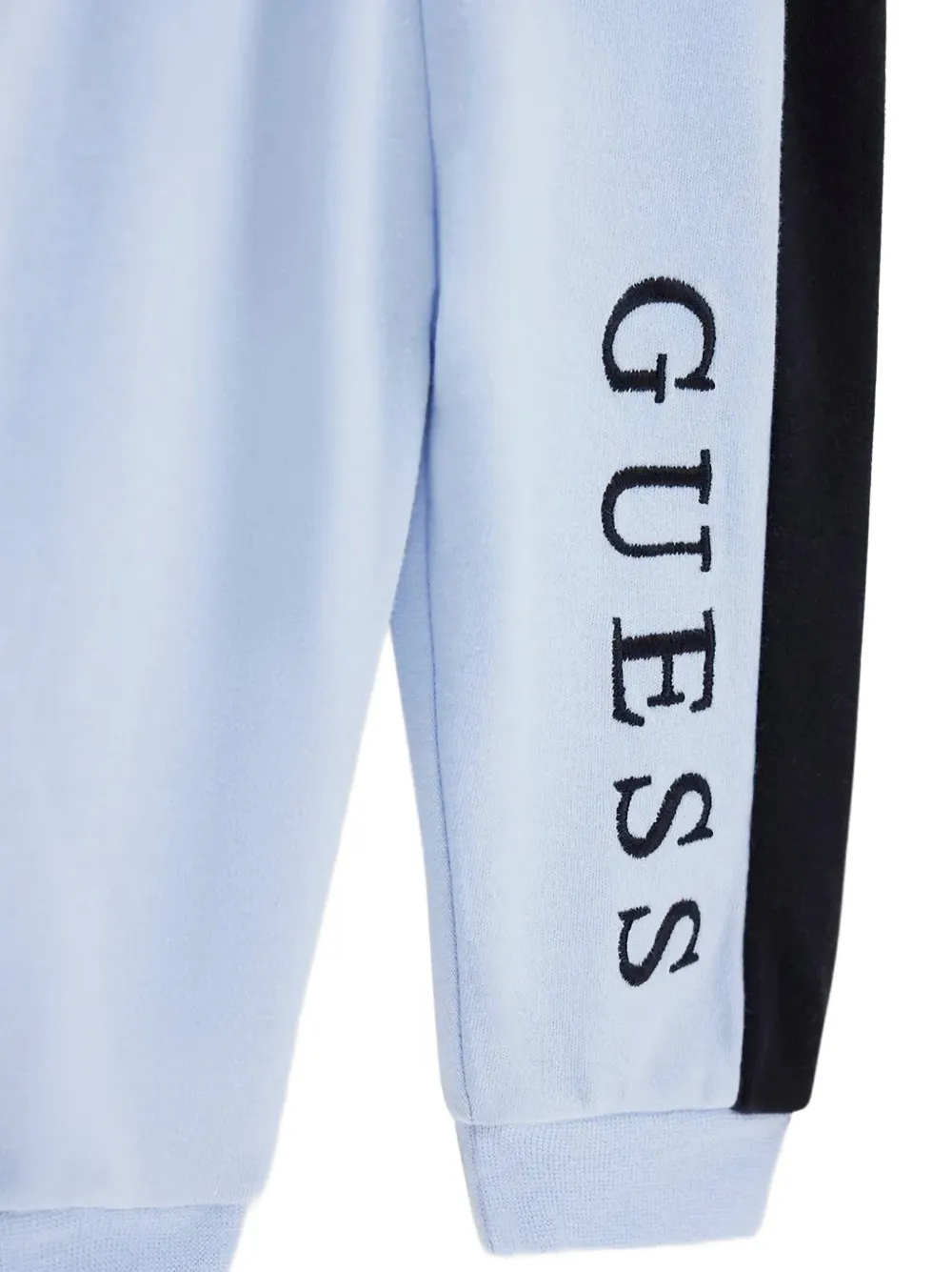 guess kids Trainingspak met logo-print en vlakken Blauw