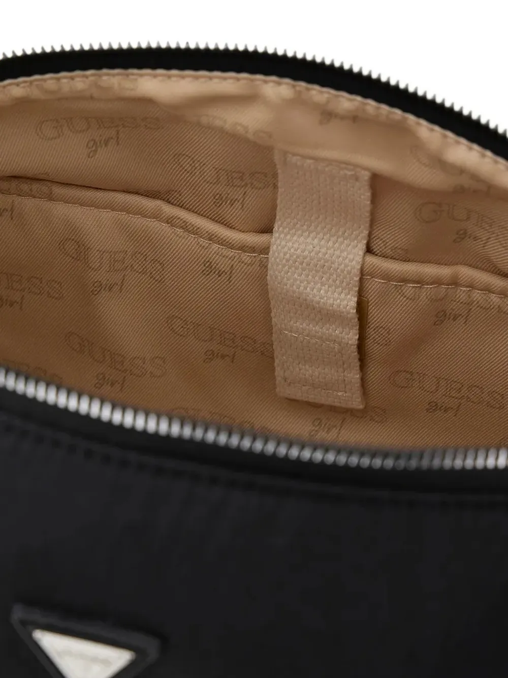 guess kids Schoudertas met logo-band en zak Zwart