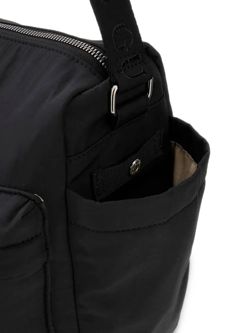 guess kids Schoudertas met logo-band en zak Zwart