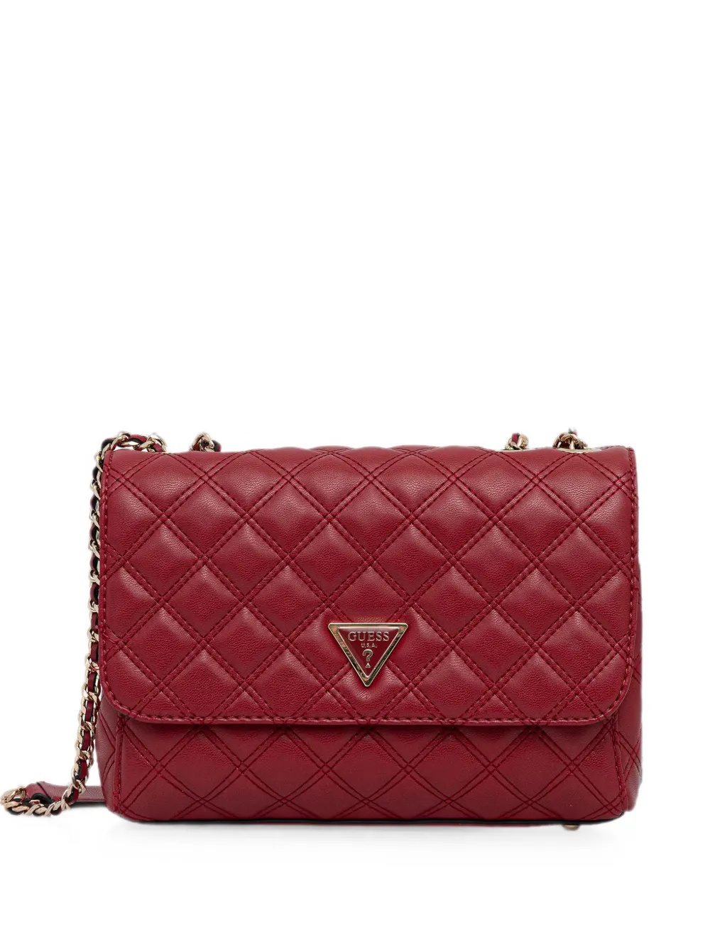 GUESS USA quilted shoulder bag - Rot