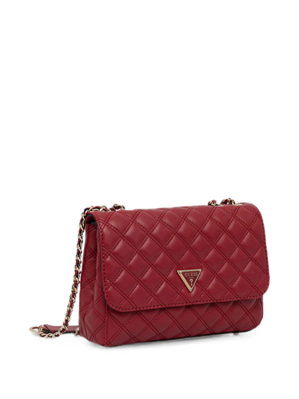 GUESS USA Gewatteerde schoudertas Rood