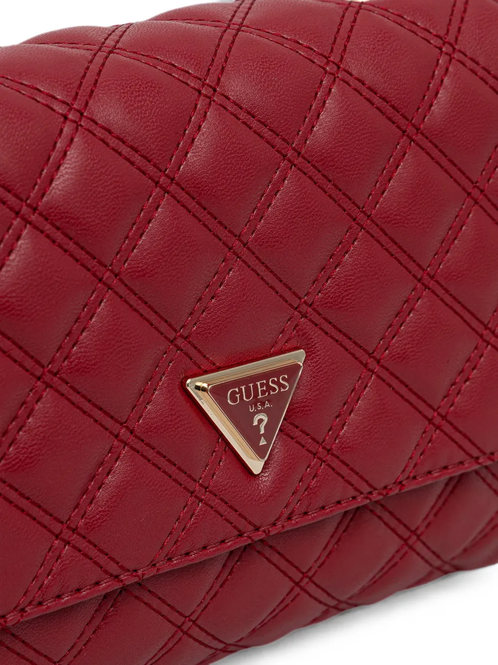 GUESS USA Gewatteerde schoudertas Rood