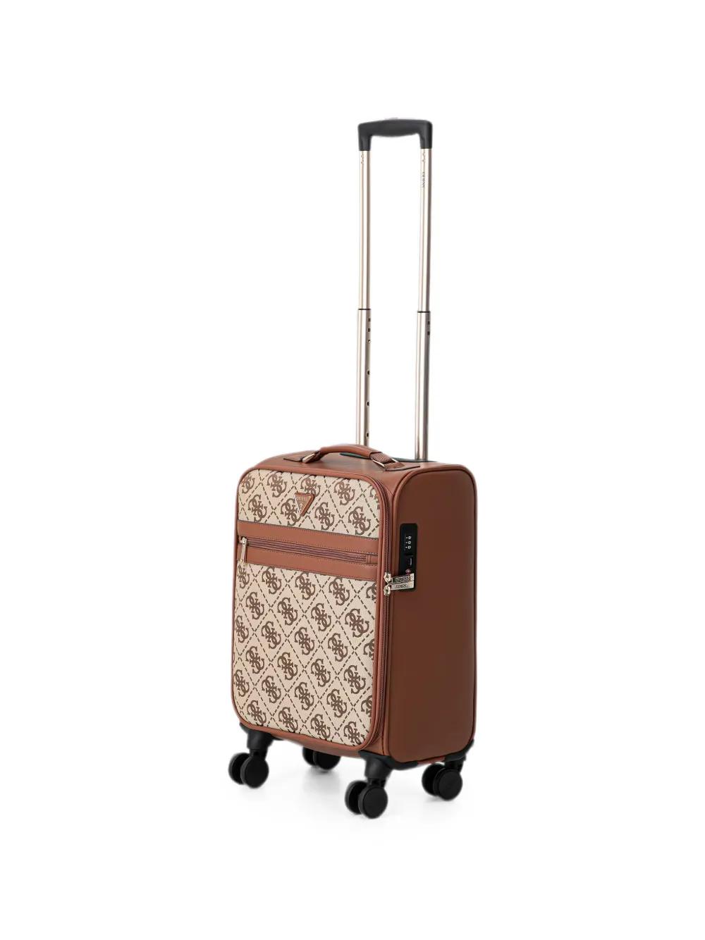 GUESS USA Koffer met logoprint Bruin