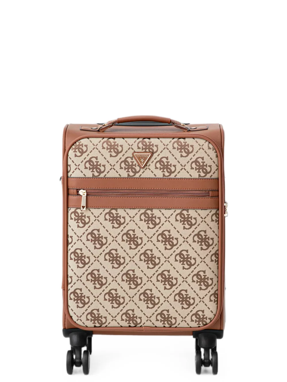 GUESS USA Koffer mit Logo-Print - Braun