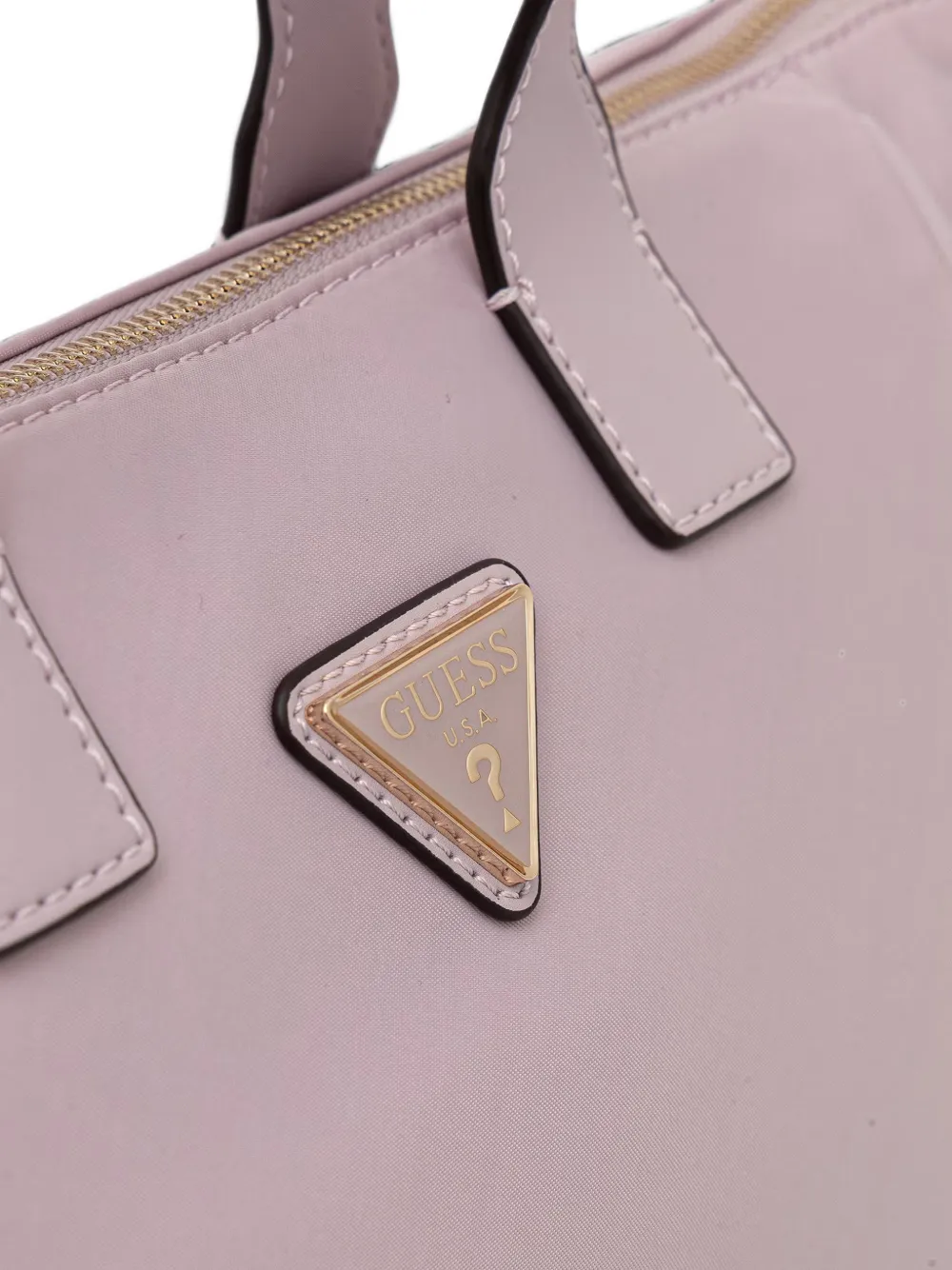 GUESS USA logo-plaque tote bag Paars