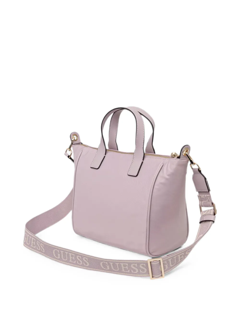 GUESS USA logo-plaque tote bag Paars