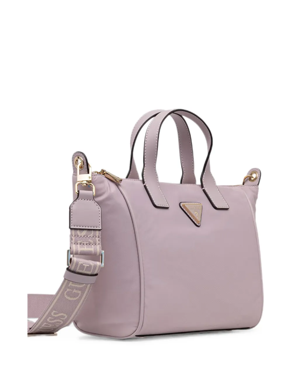 GUESS USA logo-plaque tote bag Paars