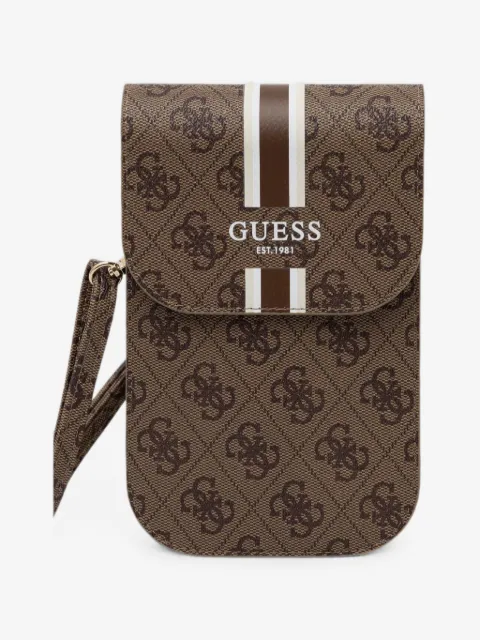 GUESS USA bandolera para móvil con logo estampado