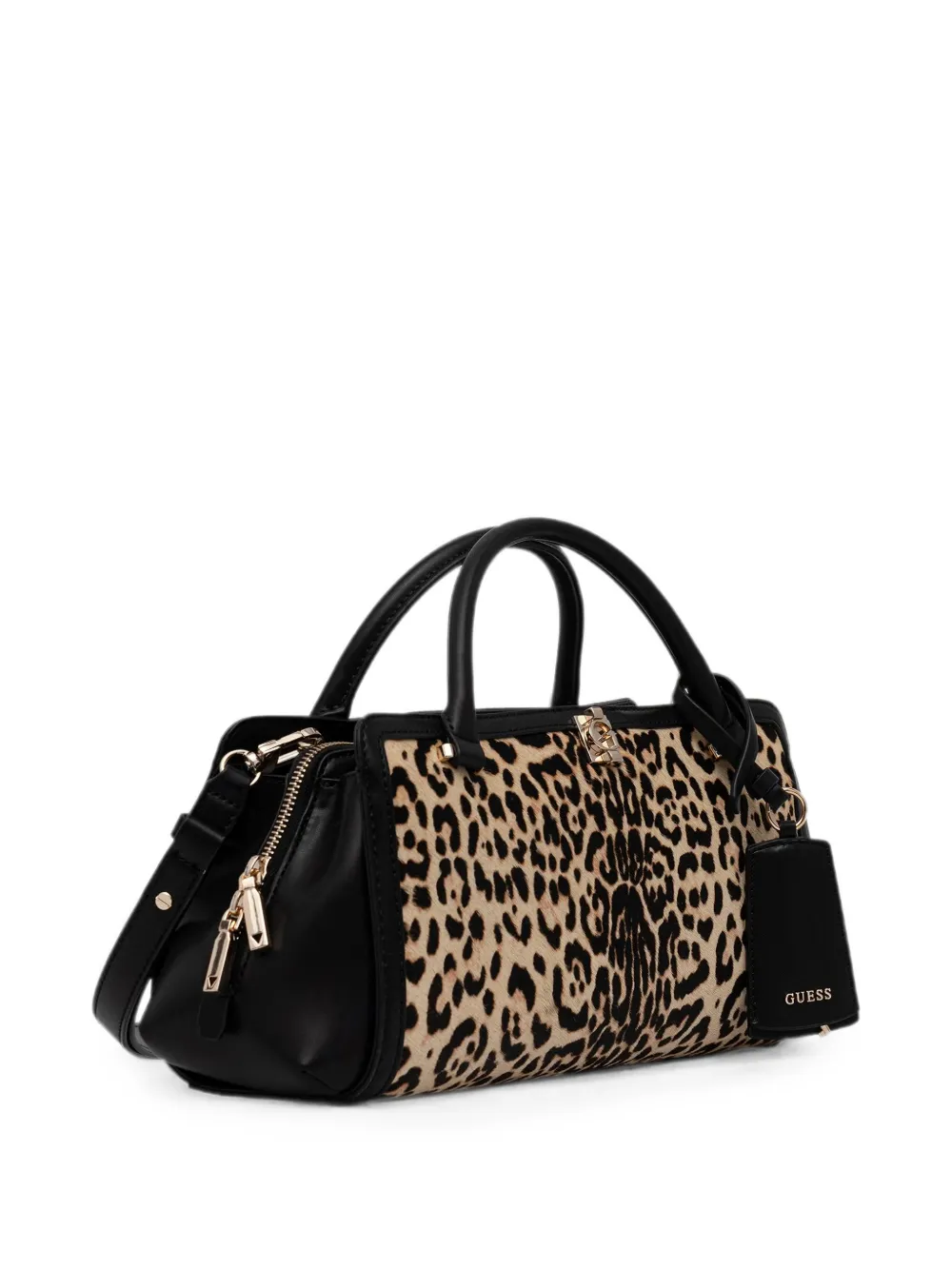 GUESS USA Audrey shopper met logoplakkaat Bruin