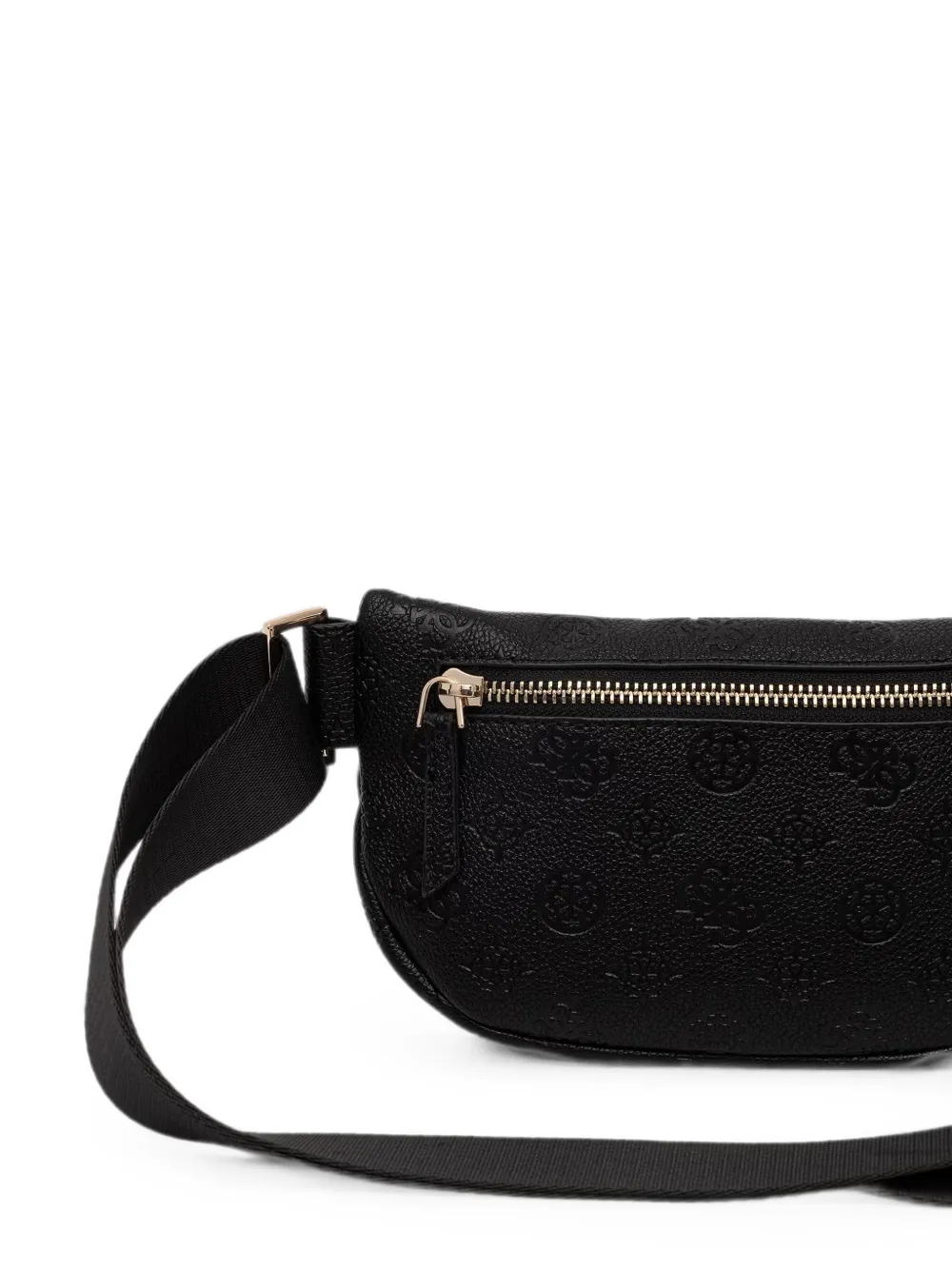 GUESS USA Devon heuptas met logo-reliëf Zwart