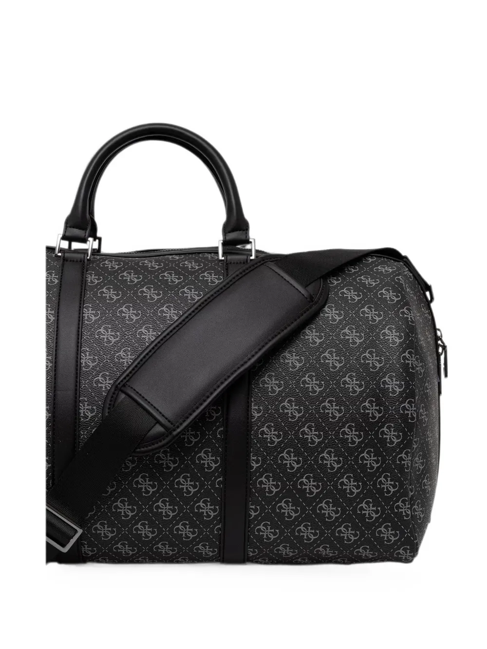 GUESS USA Milano Triangle logo-print holdall - Nero