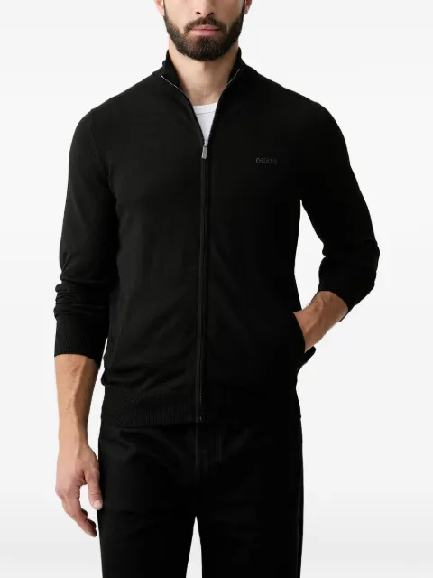 GUESS USA zip-up cardigan