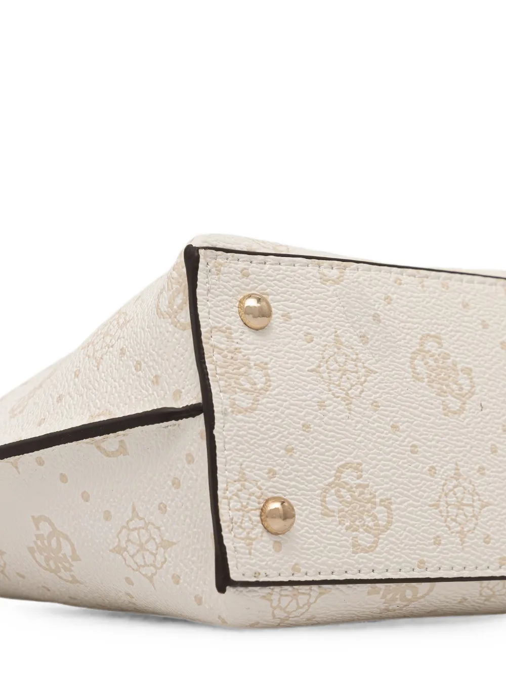 GUESS USA Emelie shopper met monogram-patroon en logo-print Beige