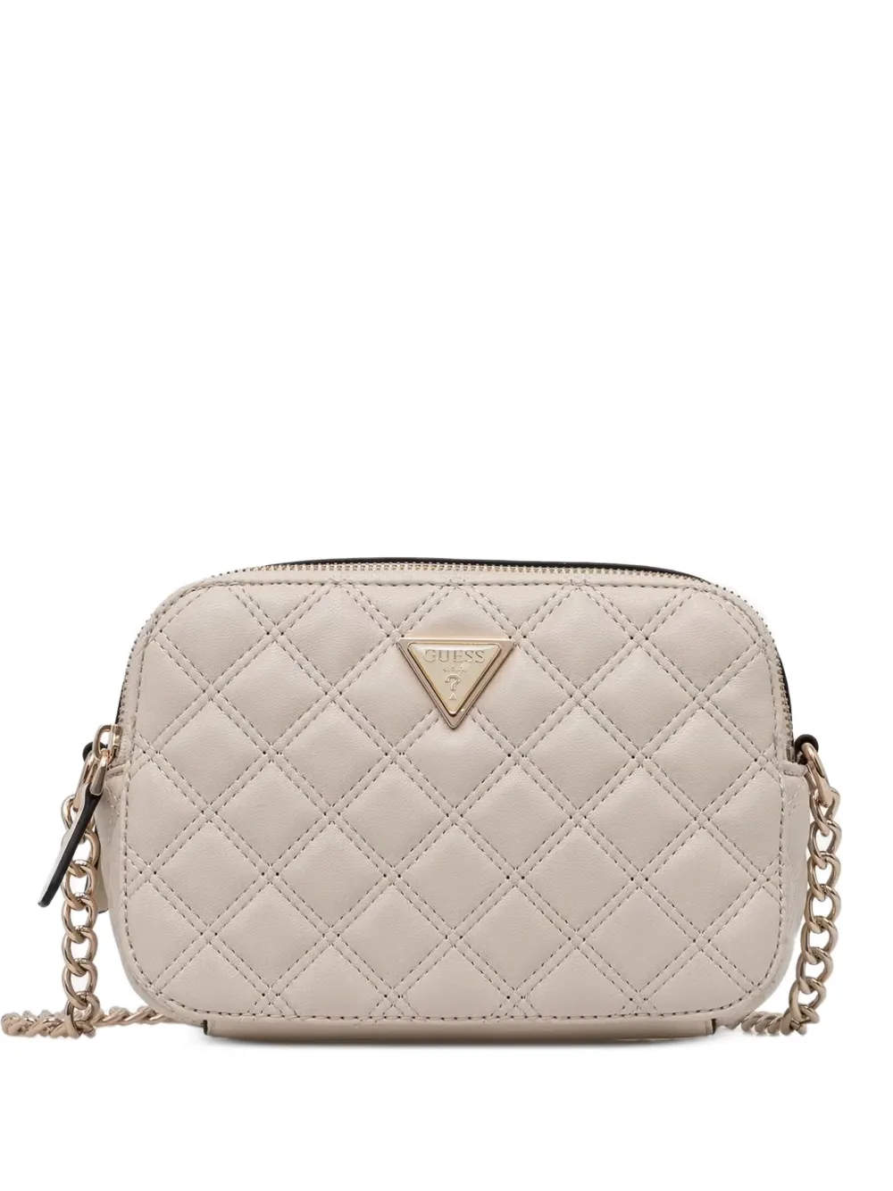GUESS USA quilted shoulder bag - Nude