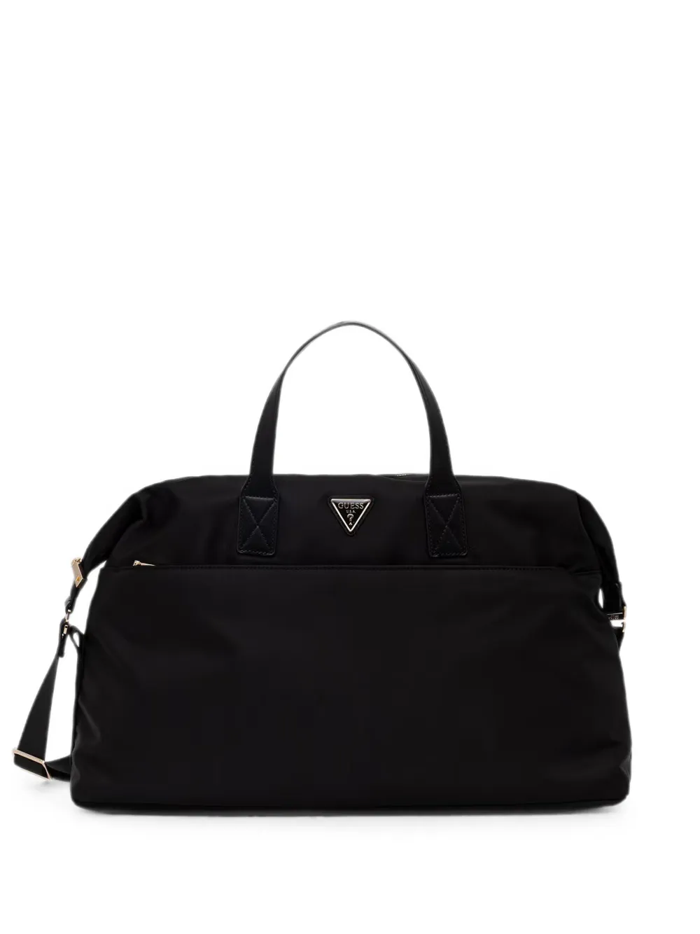 GUESS USA logo-plaque holdall bag - Black