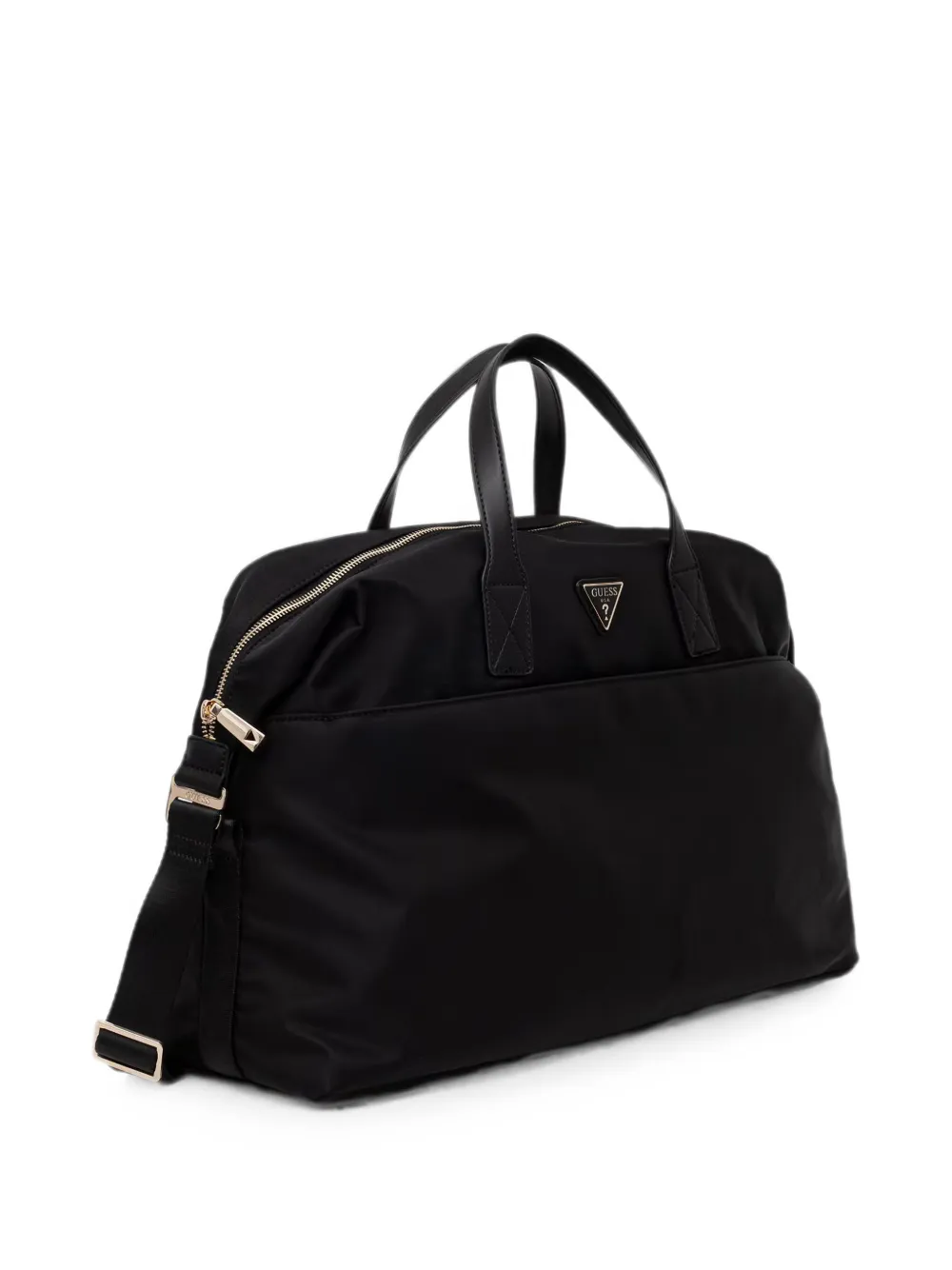 GUESS USA Shopper met logoplakkaat Zwart