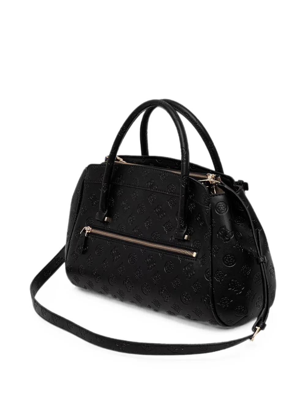 GUESS USA Shopper met logo-reliëf Zwart