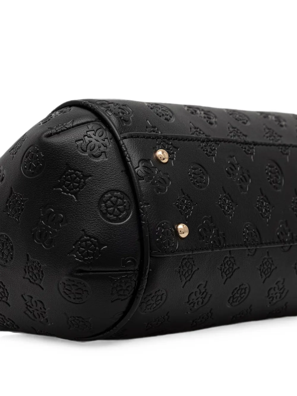 GUESS USA Shopper met logo-reliëf Zwart