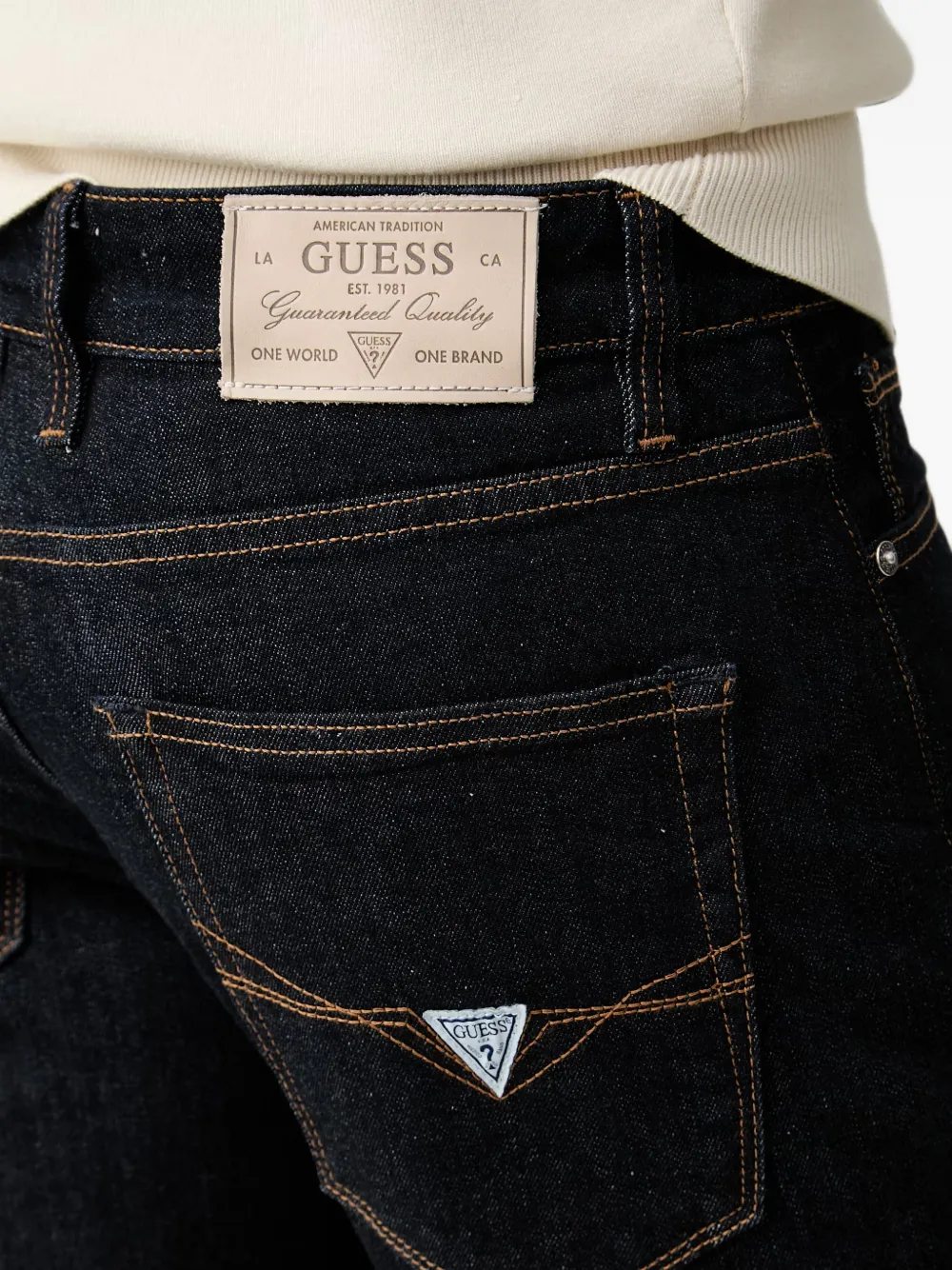 GUESS USA Straight jeans Blauw