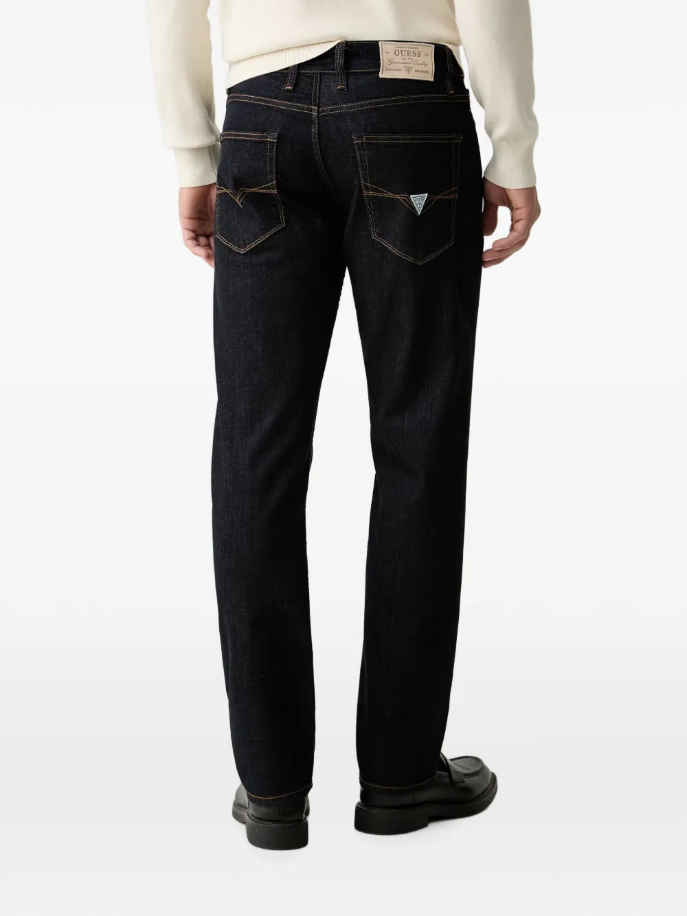 GUESS USA Straight jeans Blauw