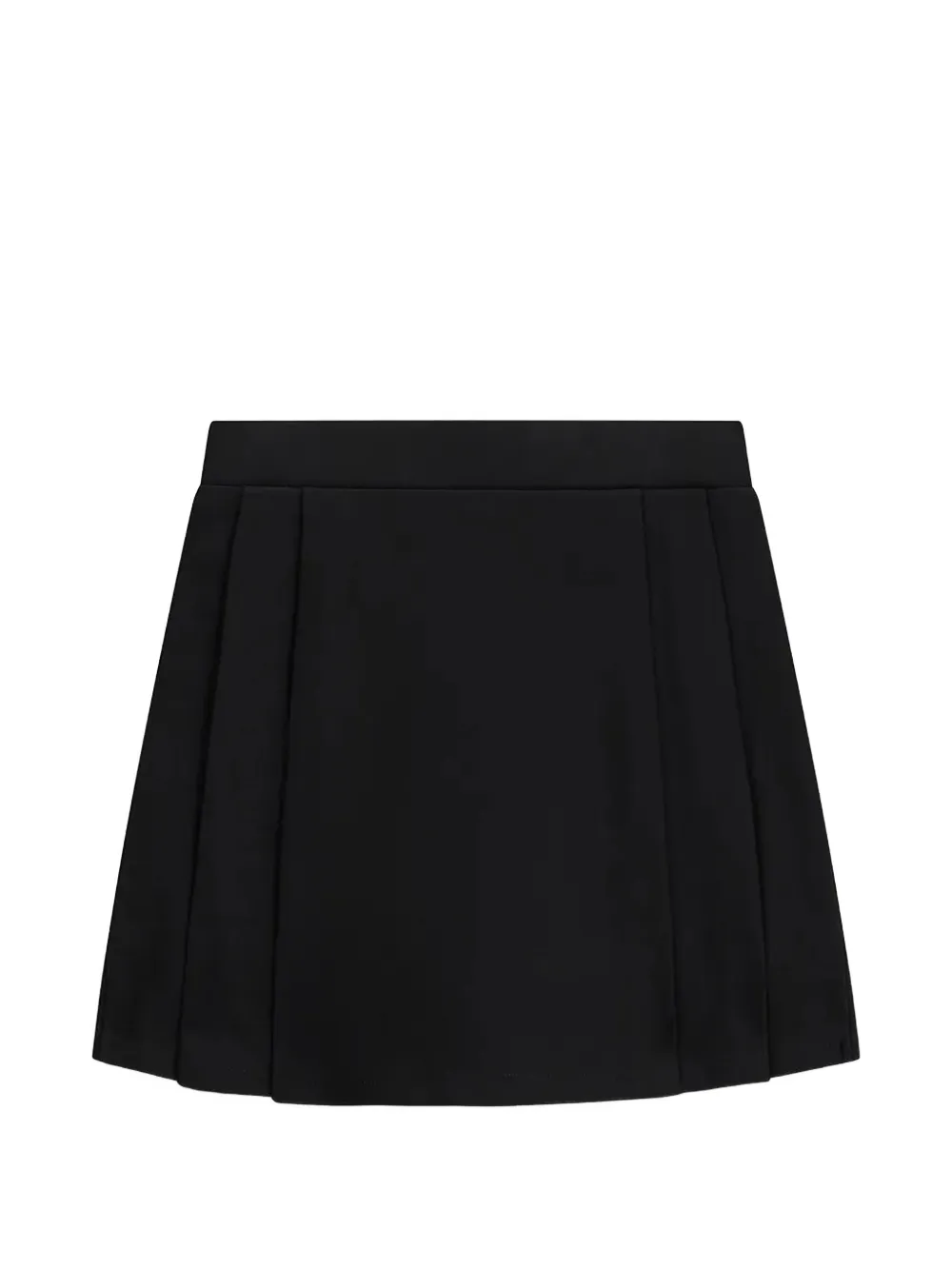 guess kids Milano mini-plooirok verfraaid met logo Zwart