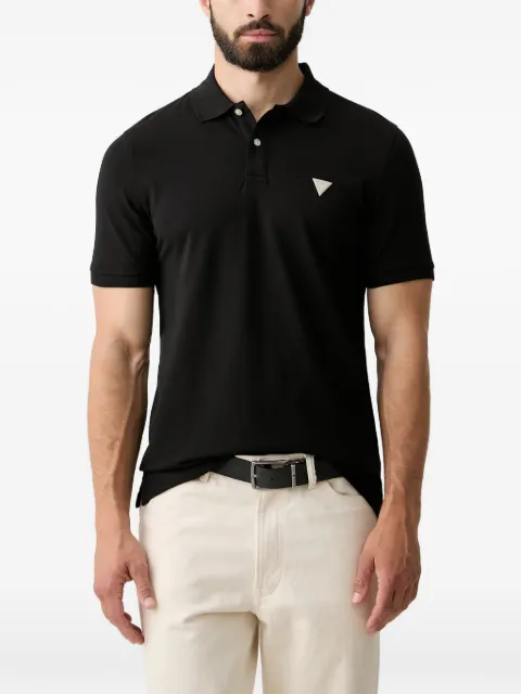 GUESS USA logo-patch polo shirt