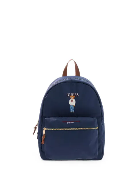 guess kids logo-print backpack
