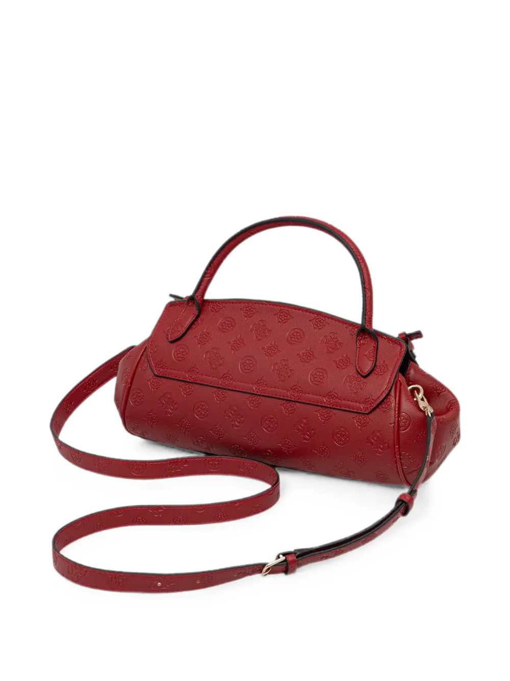 GUESS USA Diana shopper met monogram-reliëf Rood