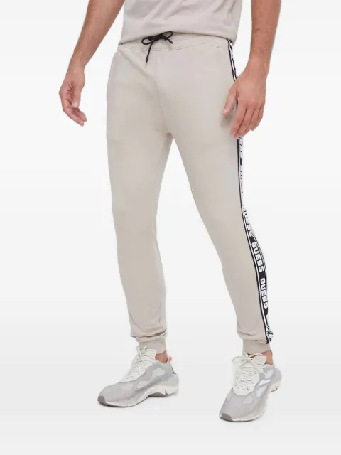 GUESS USA logo-tape track pants