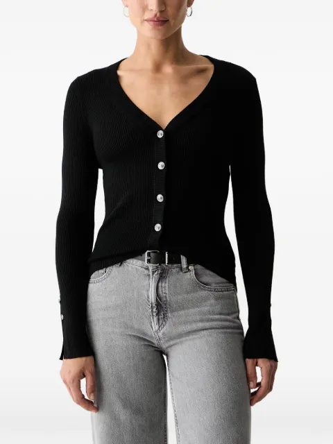 GUESS USA ribbed-knit cardigan