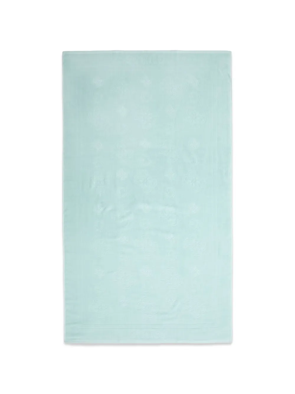GUESS USA logo-embossed beach towel - Blau