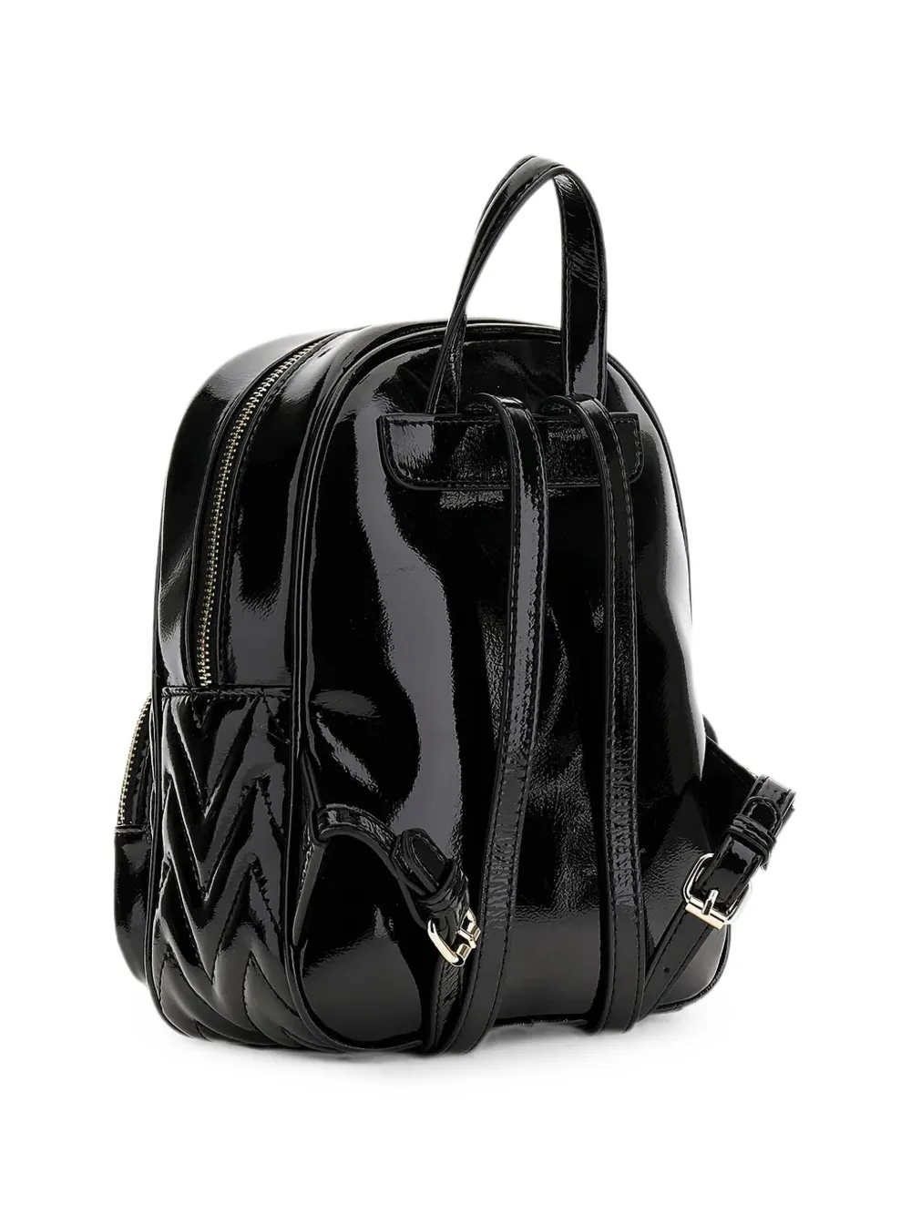 guess kids Rugzak met hart-bedel Zwart