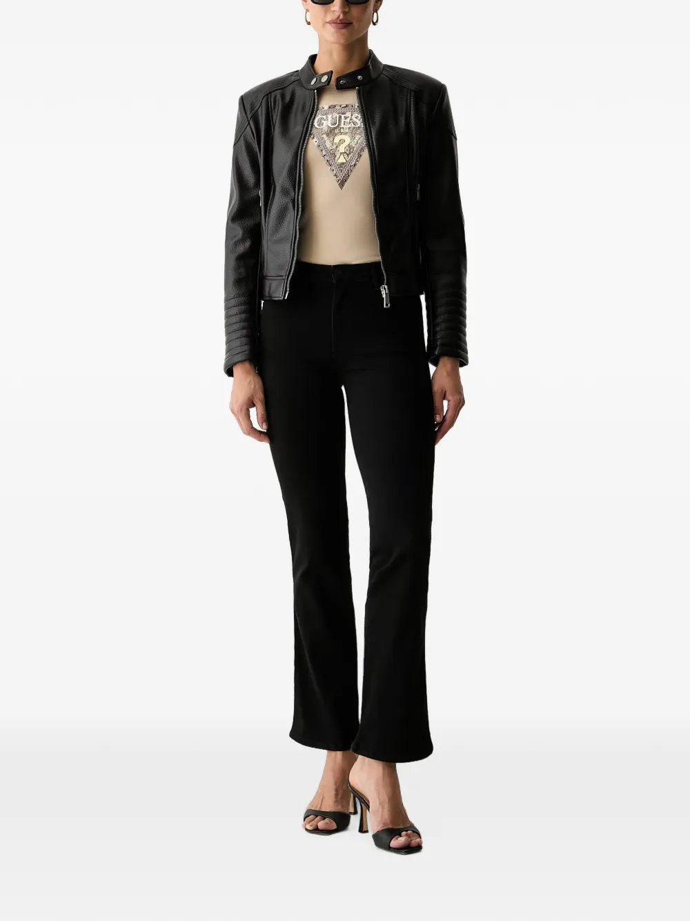 GUESS USA Flared jeans Zwart