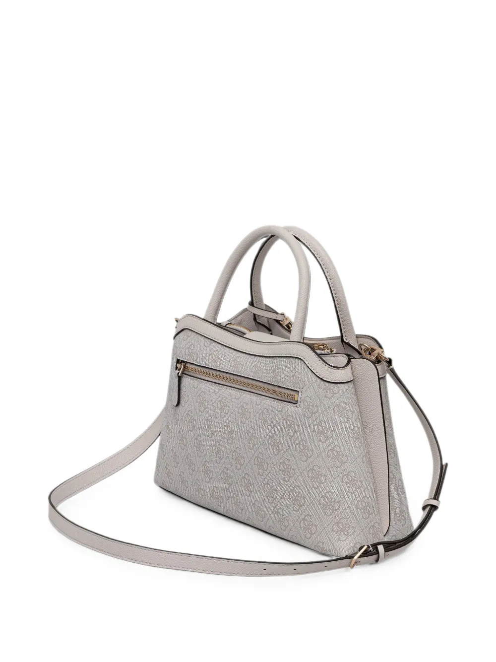 GUESS USA Lindsey shopper met logoplakkaat Grijs
