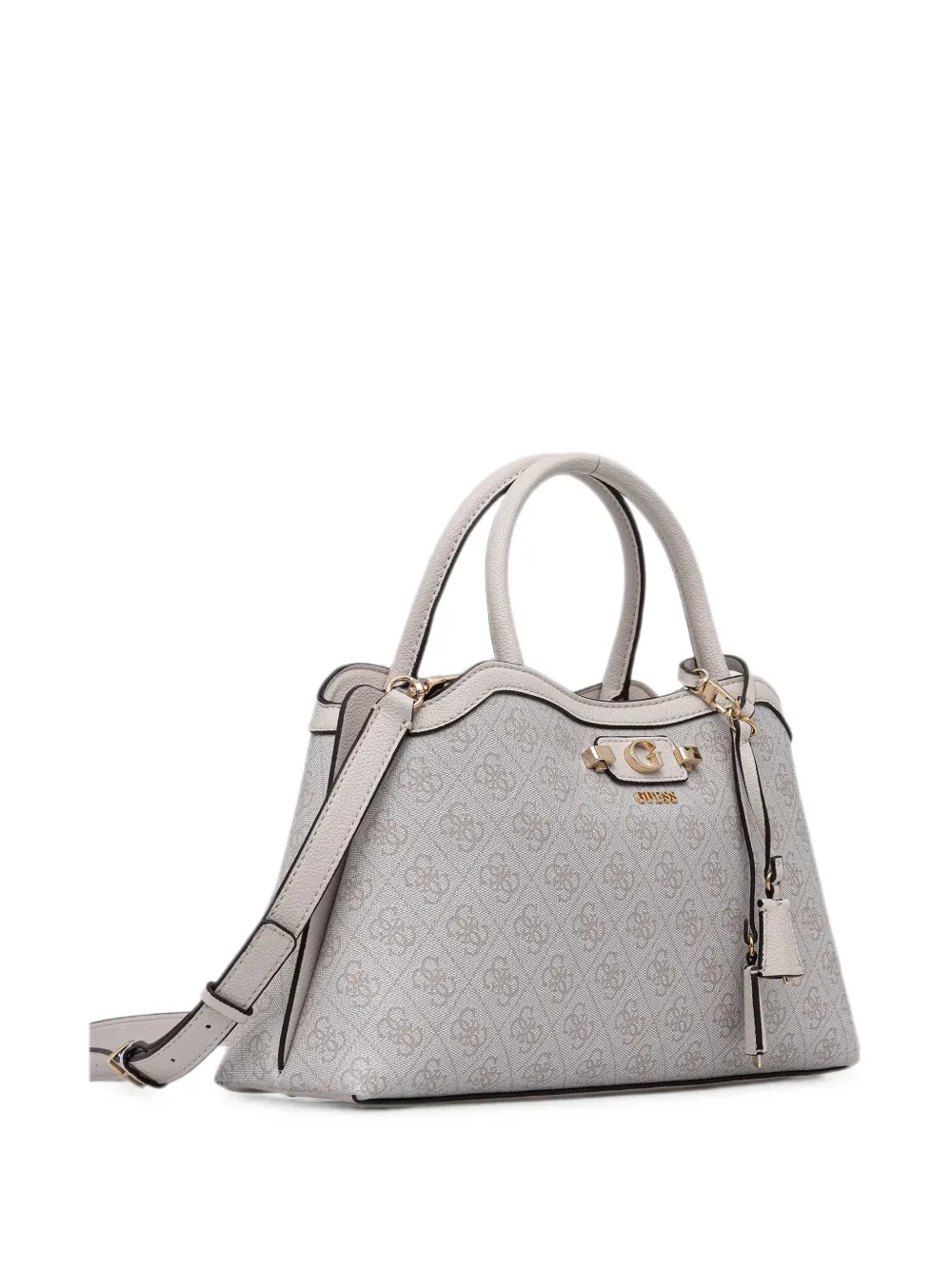 GUESS USA Lindsey shopper met logoplakkaat Grijs