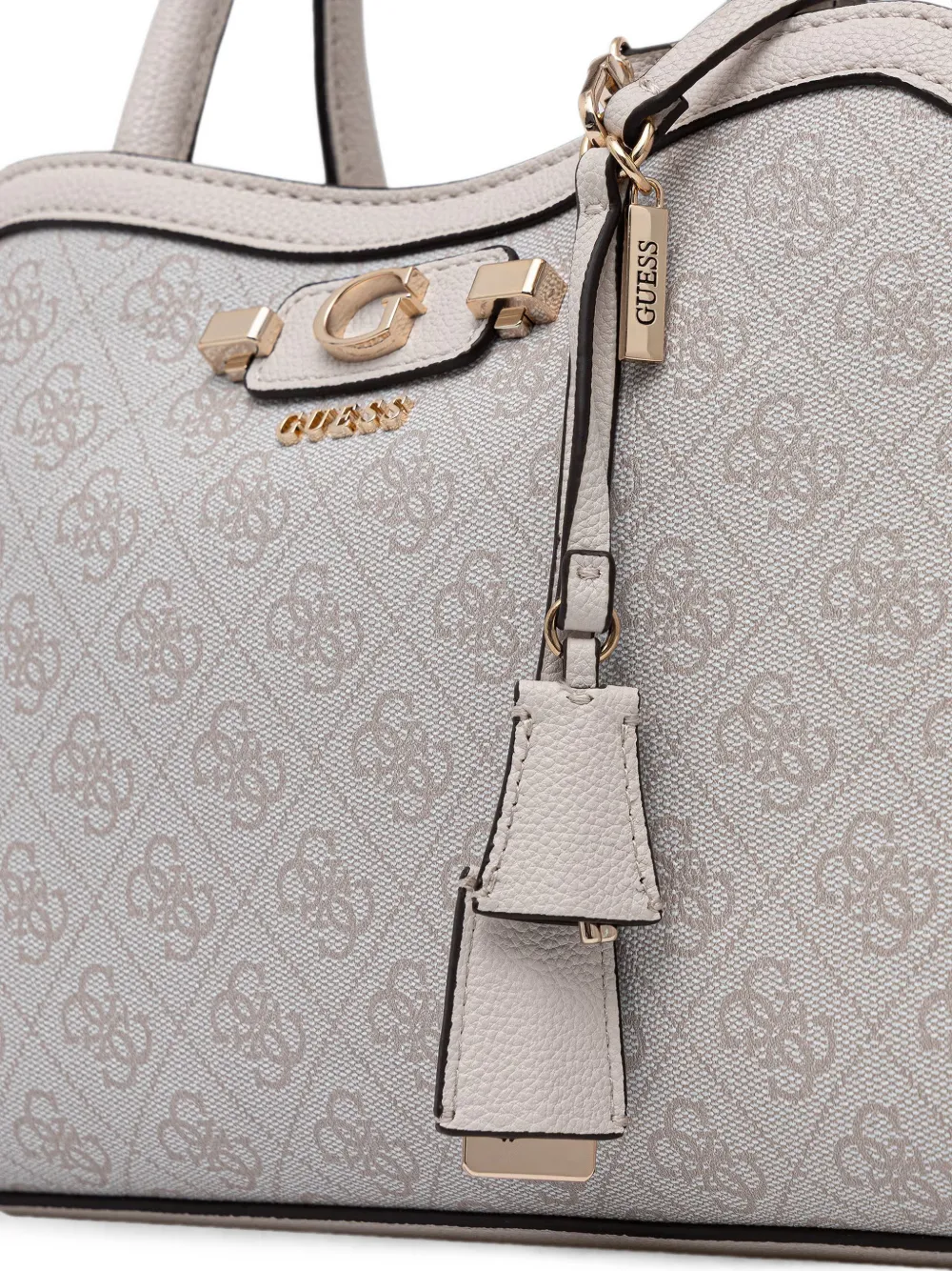 GUESS USA Lindsey shopper met logoplakkaat Grijs