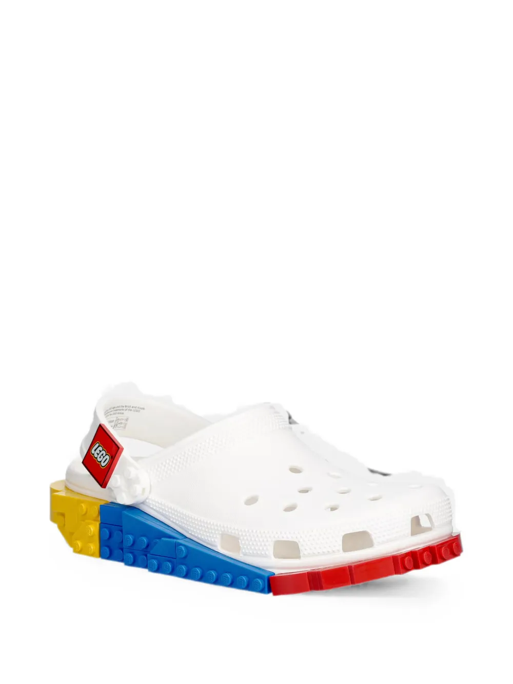 Crocs x Lego Creativity sling-back mules Wit