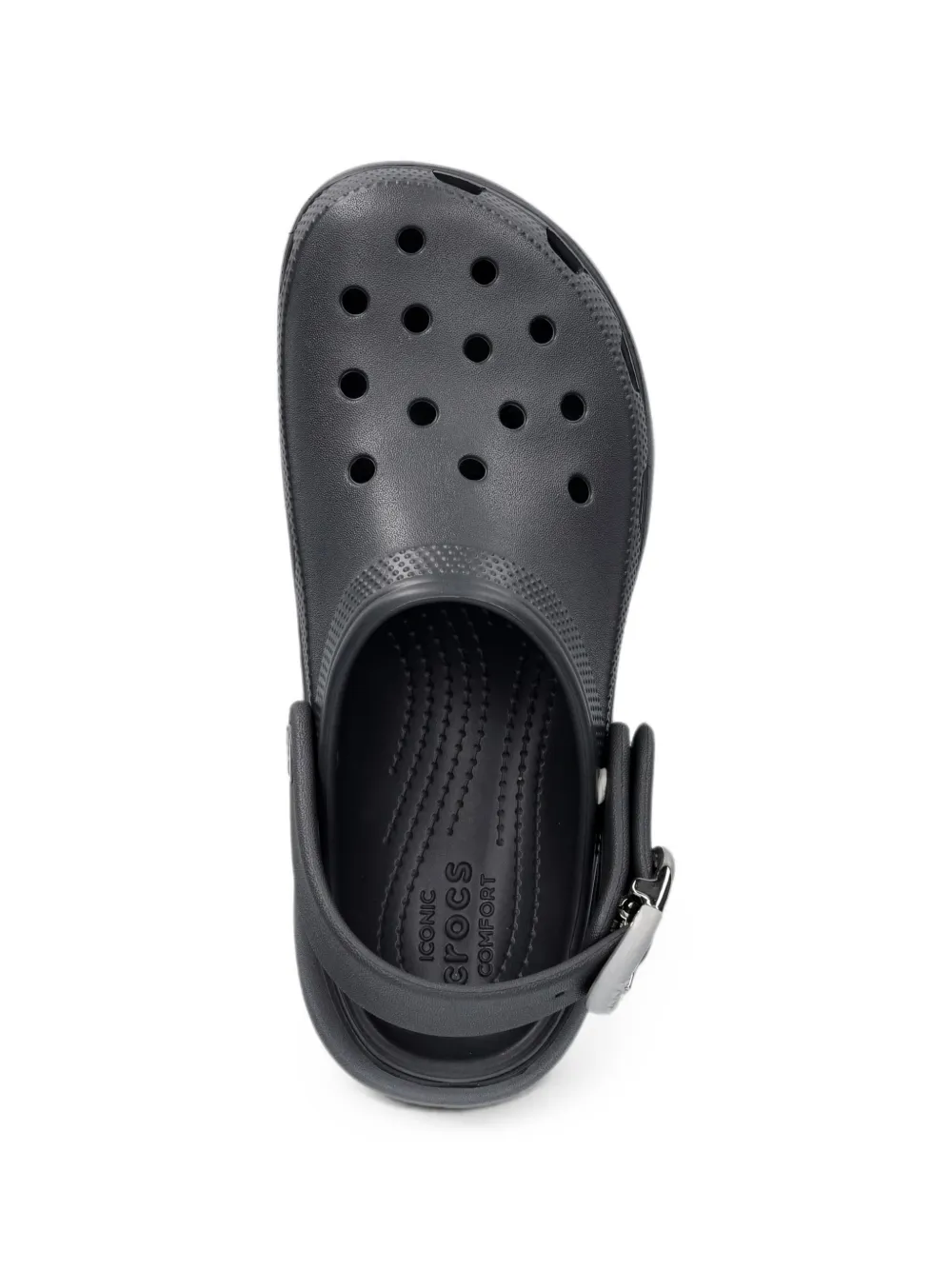 Crocs Platform Dipped Buckle platform mules Grijs