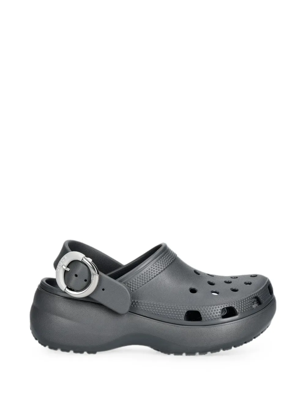Crocs Platform Dipped Buckle platform mules Grijs