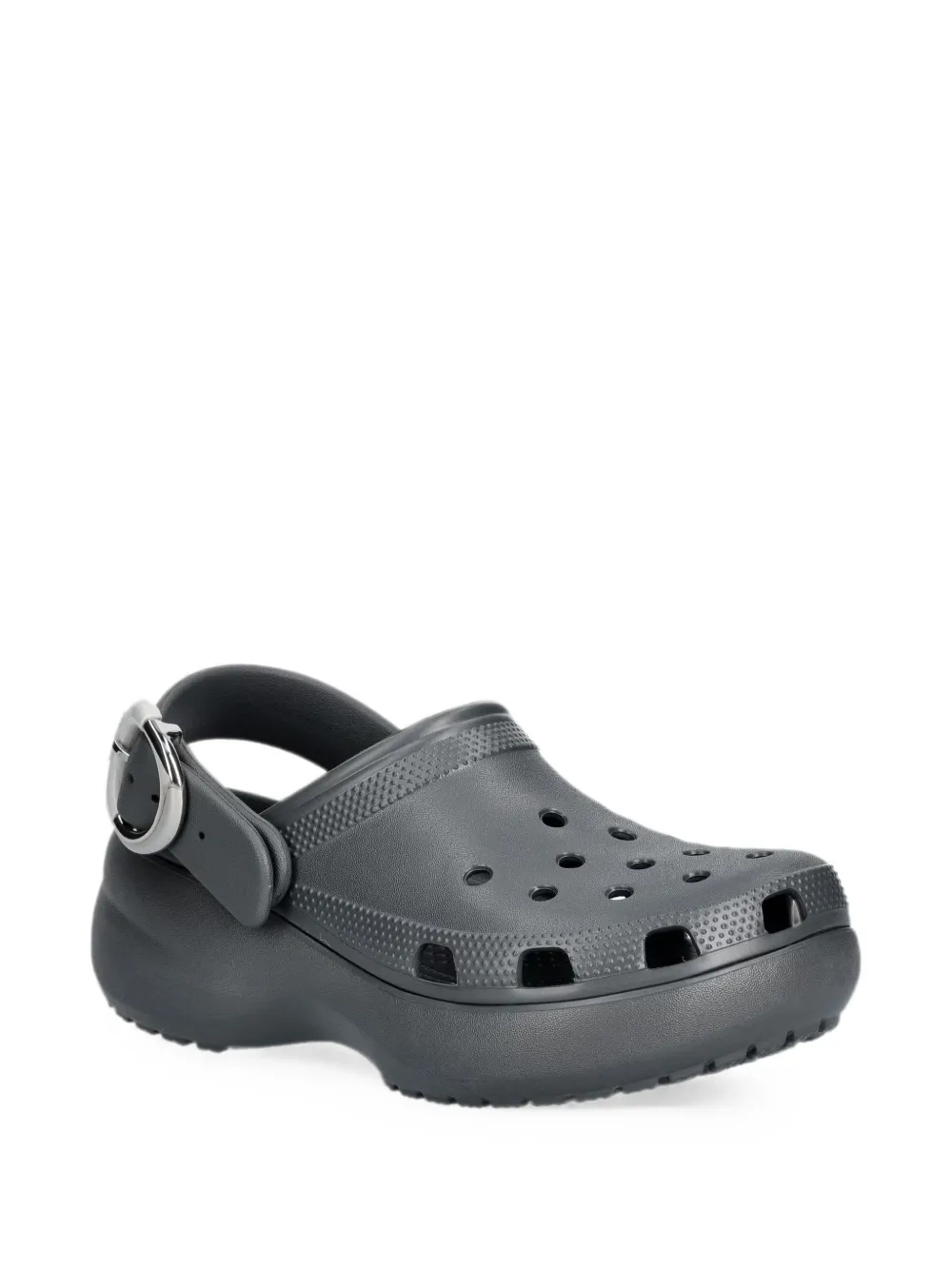 Crocs Platform Dipped Buckle platform mules Grijs