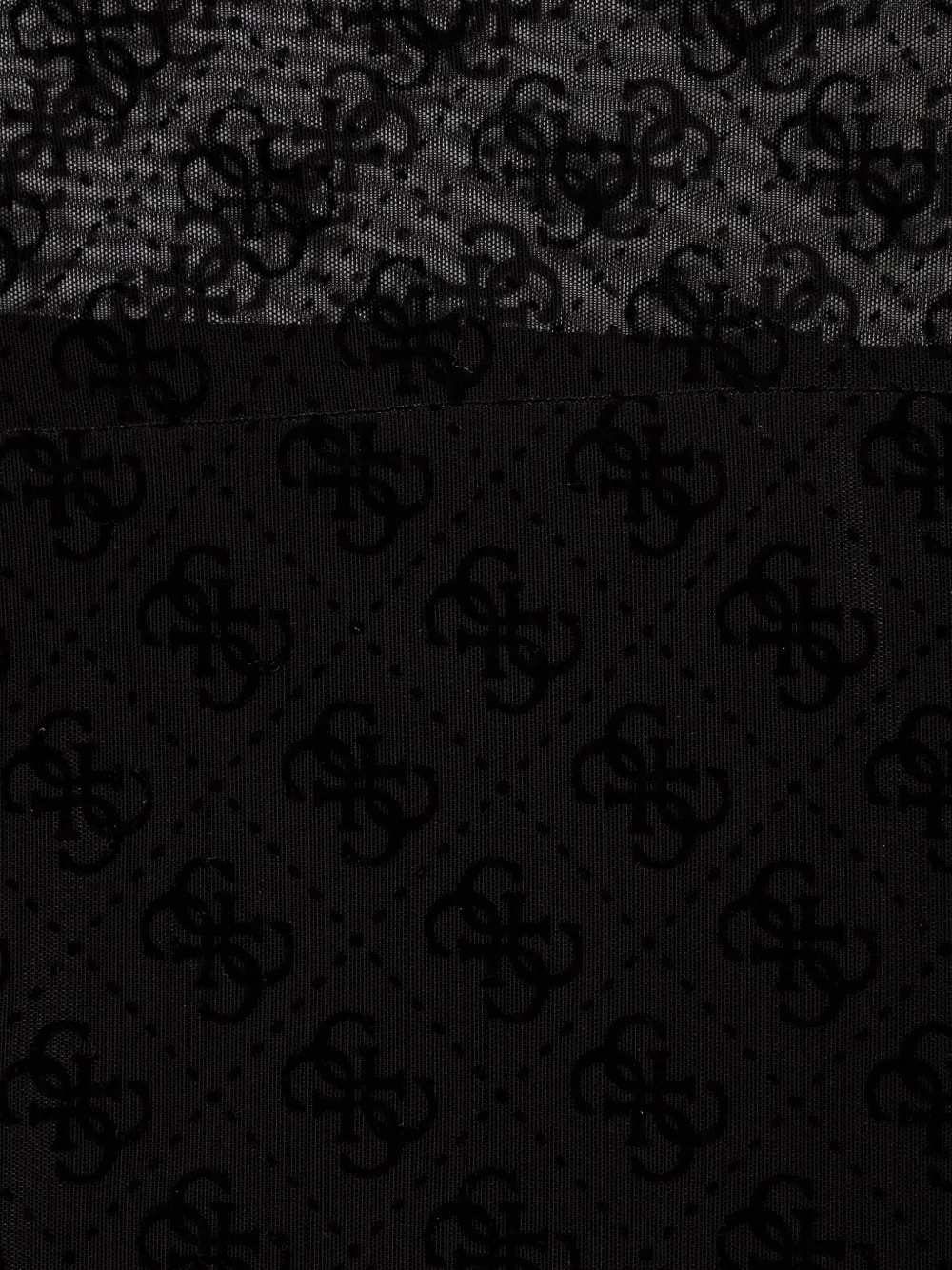 guess kids Mini-jurk met monogramprint Zwart