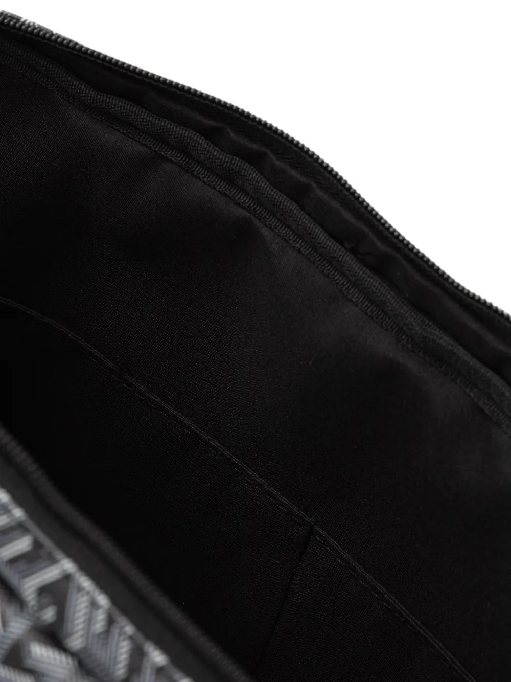 GUESS USA Laptoptas met geometrisch patroon en logo-patch Grijs