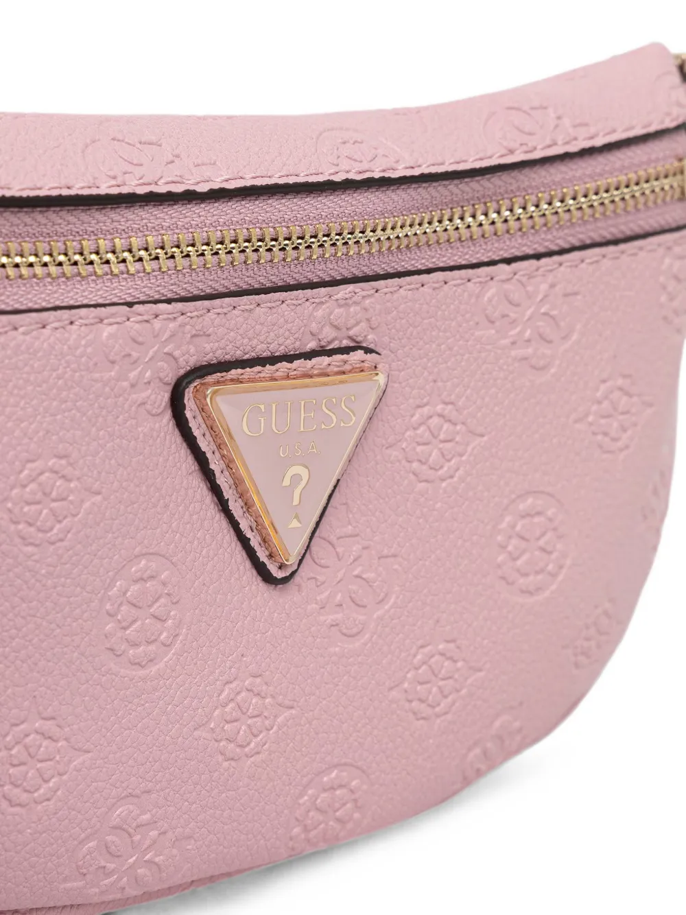 GUESS USA Heuptas met logo-reliëf Roze