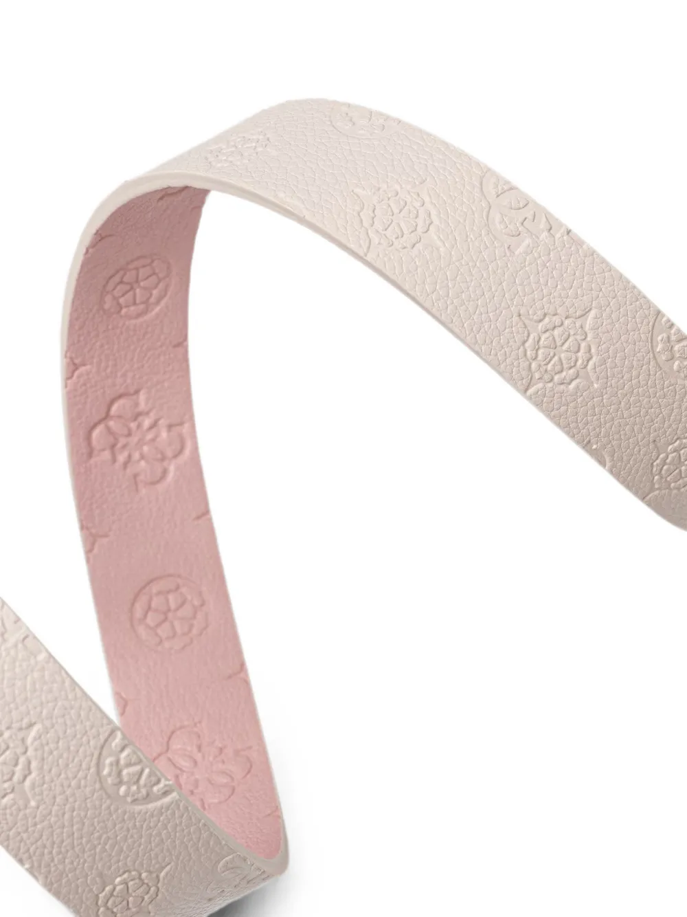 GUESS USA James 4G omkeerbare riem met logo-reliëf Beige