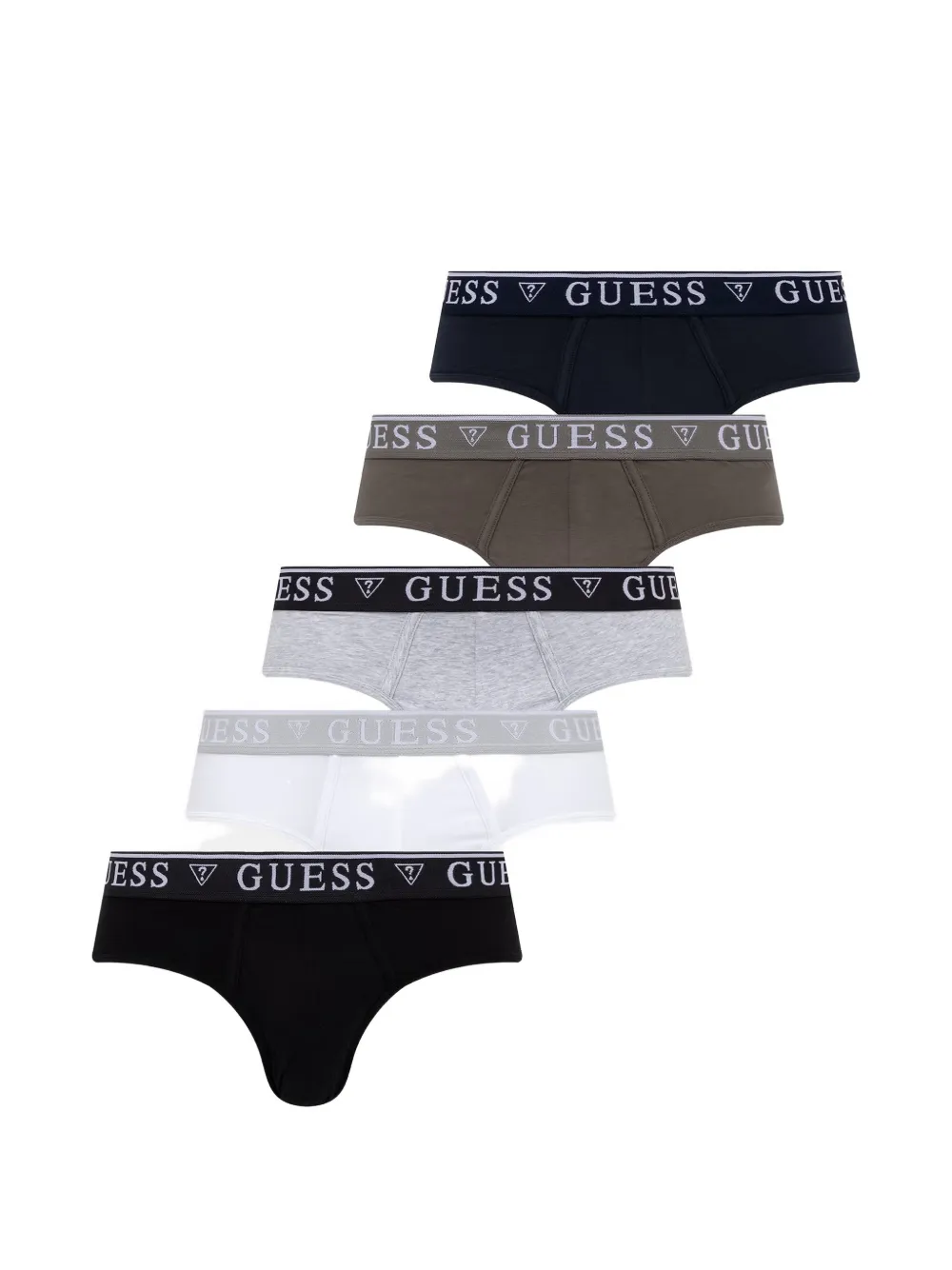GUESS USA logo-waistband briefs - Multicolore