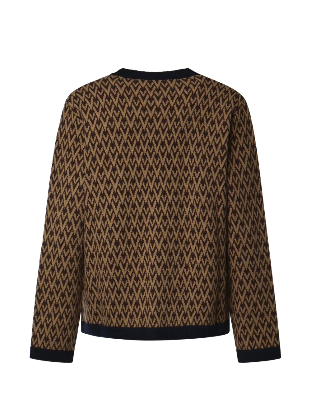 Valentino Garavani Toile Iconographe vest met knopen Bruin